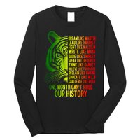 One Month Cant Hold Out History African American Pride Long Sleeve Shirt