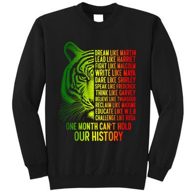 One Month Cant Hold Out History African American Pride Sweatshirt