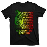 One Month Cant Hold Out History African American Pride T-Shirt