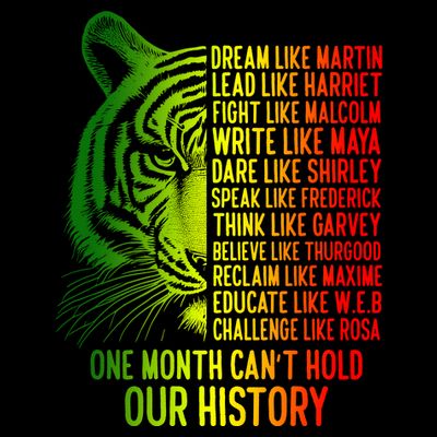One Month Cant Hold Out History African American Pride T-Shirt