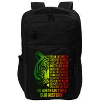 One Month Cant Hold Out History African American Pride Impact Tech Backpack