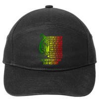 One Month Cant Hold Out History African American Pride 7-Panel Snapback Hat