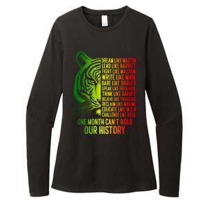 One Month Cant Hold Out History African American Pride Womens CVC Long Sleeve Shirt