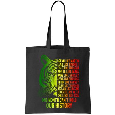 One Month Cant Hold Out History African American Pride Bag