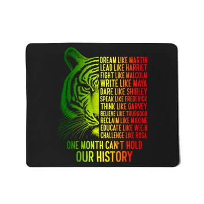 One Month Cant Hold Out History African American Pride Mousepad