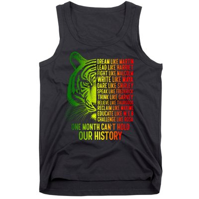 One Month Cant Hold Out History African American Pride Tank Top