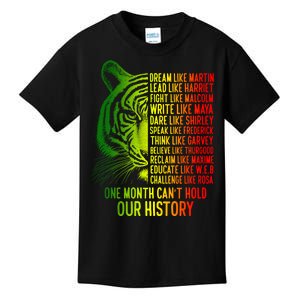 One Month Cant Hold Out History African American Pride Kids T-Shirt