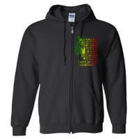 One Month Cant Hold Out History African American Pride Full Zip Hoodie