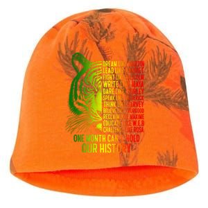 One Month Cant Hold Out History African American Pride Kati - Camo Knit Beanie