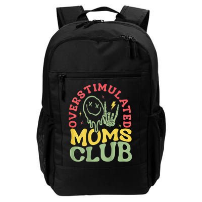 Overstimulated Moms Club Mother Day Backpack