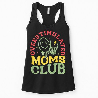 Overstimulated Moms Club Mother Day Womens Tank Top