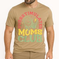 Overstimulated Moms Club Mother Day Cooling Performance Crew T-Shirt