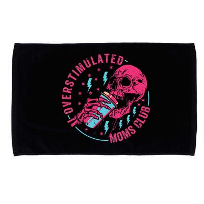 Overstimulated Moms Club Microfiber Hand Towel