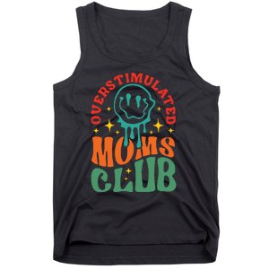 Overstimulated Moms Club Funny Mom Tank Top