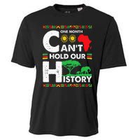 One Month Cant Hold Our History Black History BLM Melanin Cooling Performance Crew T-Shirt