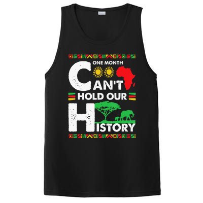 One Month Cant Hold Our History Black History BLM Melanin PosiCharge Competitor Tank