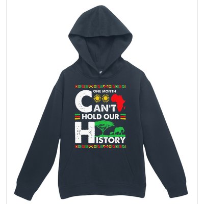 One Month Cant Hold Our History Black History BLM Melanin Urban Pullover Hoodie