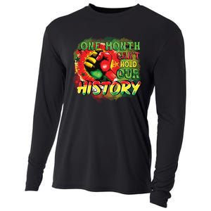 One Month Cant Hold Our History Juneteenth 1865 Cooling Performance Long Sleeve Crew