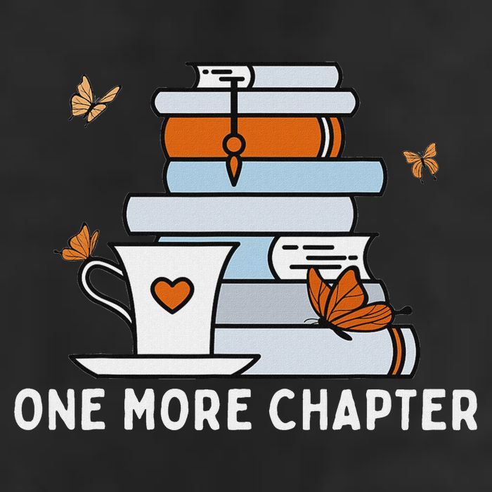One More Chapter Funny Reading Quotes Introvert Bookworm Knit Cap Winter Beanie