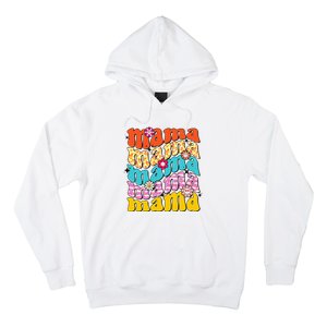 Overstimulated Moms Club Retro Flower Anxiety Therapy Hoodie