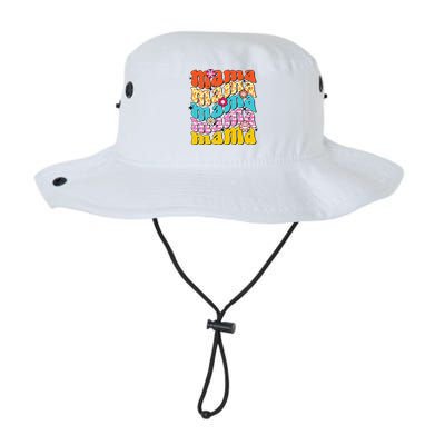 Overstimulated Moms Club Retro Flower Anxiety Therapy Bucket Hat