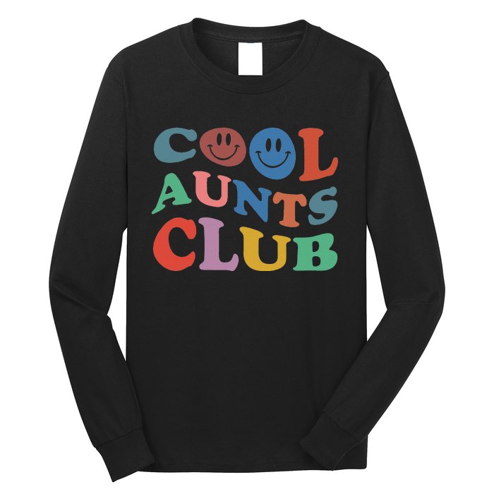 Official Member Cool Aunts Club Best Aunt Ever Gift For Aunt Long Sleeve Shirt