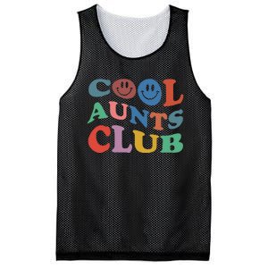 Official Member Cool Aunts Club Best Aunt Ever Gift For Aunt Mesh Reversible Basketball Jersey Tank