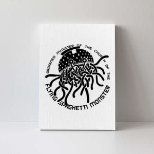 Ordained Minister Church Of The Flying Spaghetti Monster Fsm Canvas