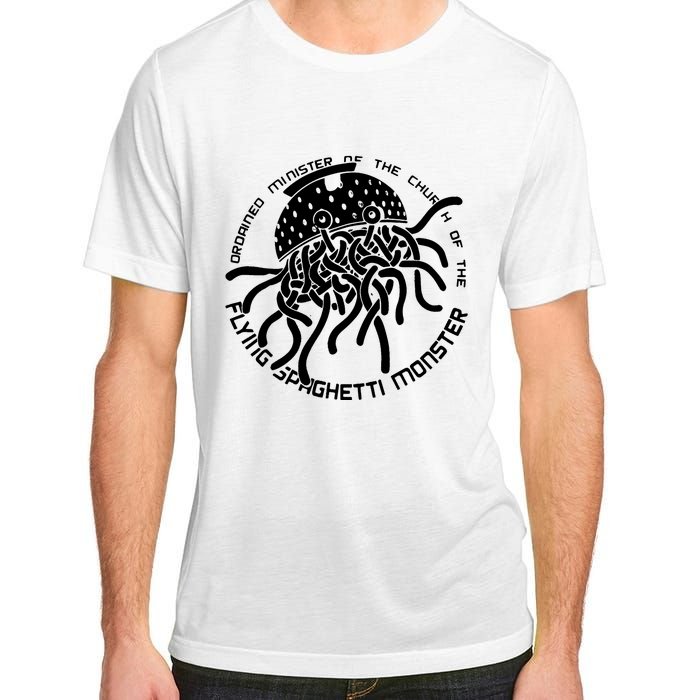 Ordained Minister Church Of The Flying Spaghetti Monster Fsm Adult ChromaSoft Performance T-Shirt