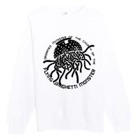 Ordained Minister Church Of The Flying Spaghetti Monster Fsm Premium Crewneck Sweatshirt