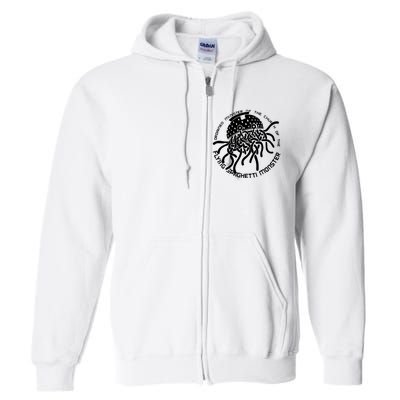 Ordained Minister Church Of The Flying Spaghetti Monster Fsm Full Zip Hoodie