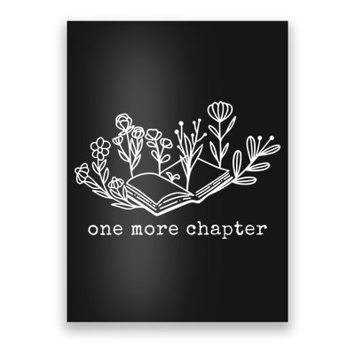 One More Chapter Book Lover Poster