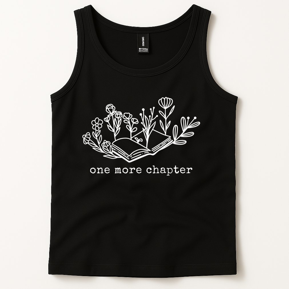 One More Chapter Book Lover Tank Top