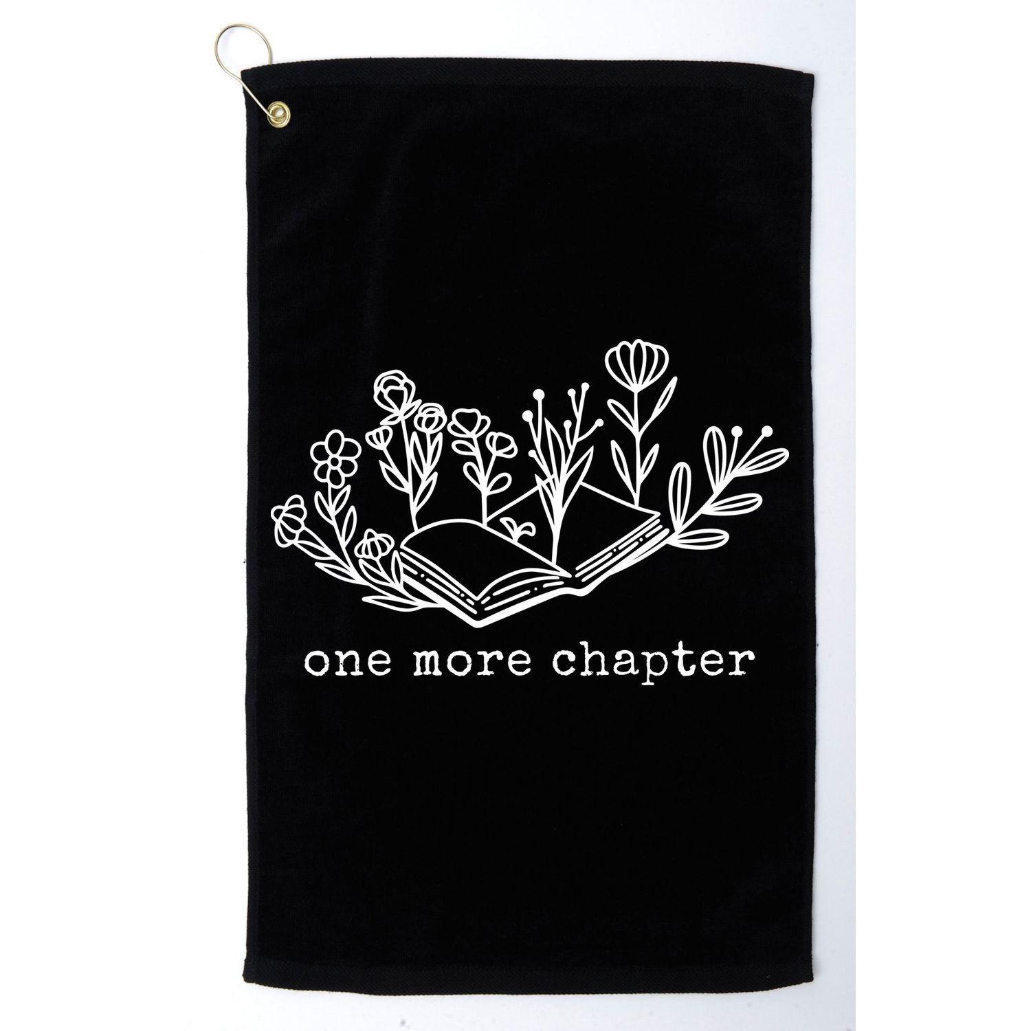 One More Chapter Book Lover Golf Towel