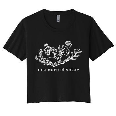 One More Chapter Book Lover Crop Top