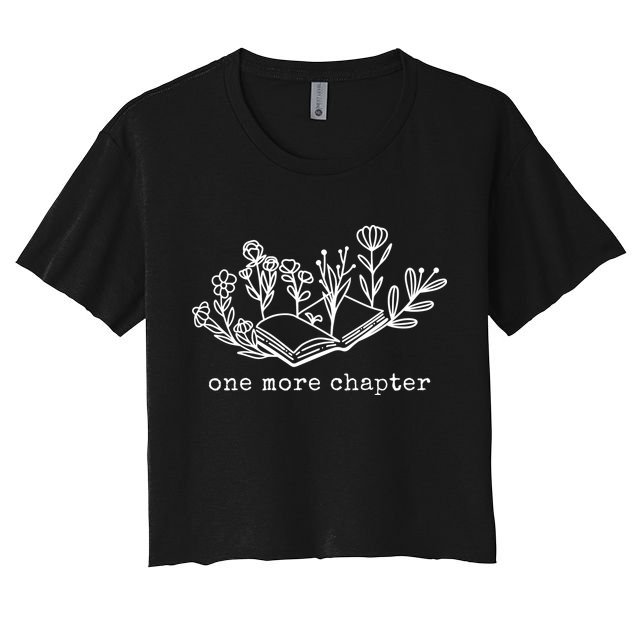 One More Chapter Book Lover Crop Top
