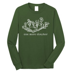 One More Chapter Book Lover Long Sleeve Shirt