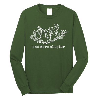 One More Chapter Book Lover Long Sleeve Shirt