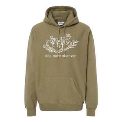 One More Chapter Book Lover Premium Hoodie