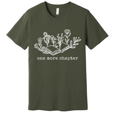 One More Chapter Book Lover Premium T-Shirt