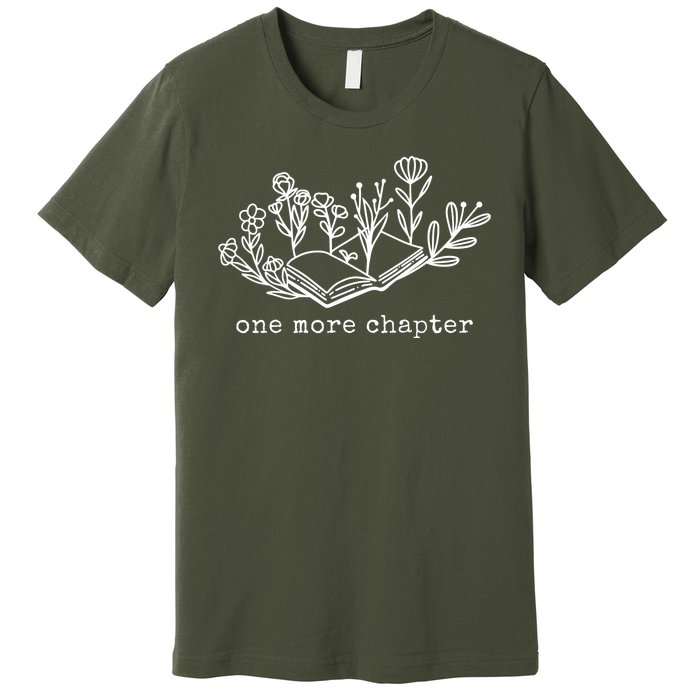 One More Chapter Book Lover Premium T-Shirt