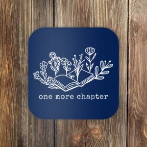 One More Chapter Book Lover Coaster