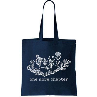 One More Chapter Book Lover Tote Bag