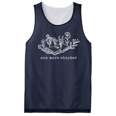 One More Chapter Book Lover Mesh Reversible Basketball Jersey Tank