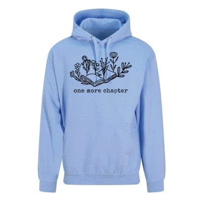 One More Chapter Book Lover Unisex Surf Hoodie