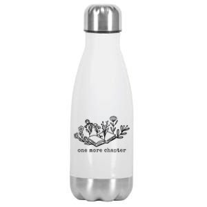 One More Chapter Book Lover Stainless Steel Insulated Water Bottle