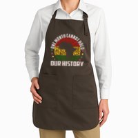 One Month Cannot Hold Our History Black History Month Apron