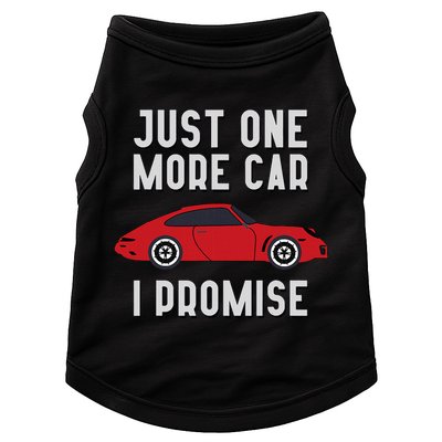 One More Car Part I Promise For Car Enthusiast Doggie Tank
