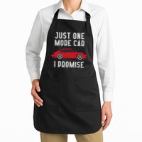 One More Car Part I Promise For Car Enthusiast Apron