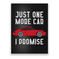 One More Car Part I Promise For Car Enthusiast Poster